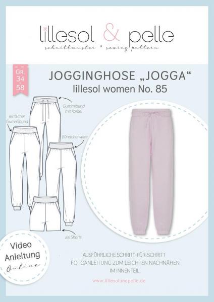 Papierschnittmuster lillesol women No.85 Jogginghose Jogga